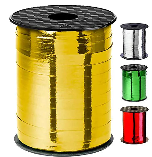 Curly Ribbon Gold for Curling Ribbons 500 Yards