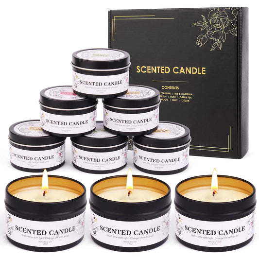 9 Pack Scented Candles