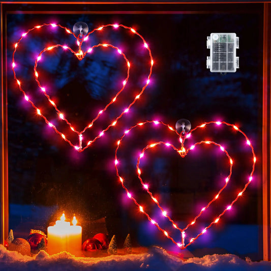 2-Pack Romantic Valentine’s Day Lights