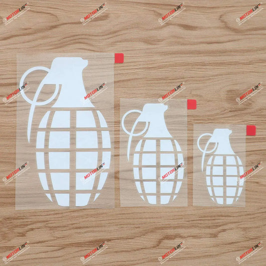 Hand Grenade Decal Vinyl Sticker