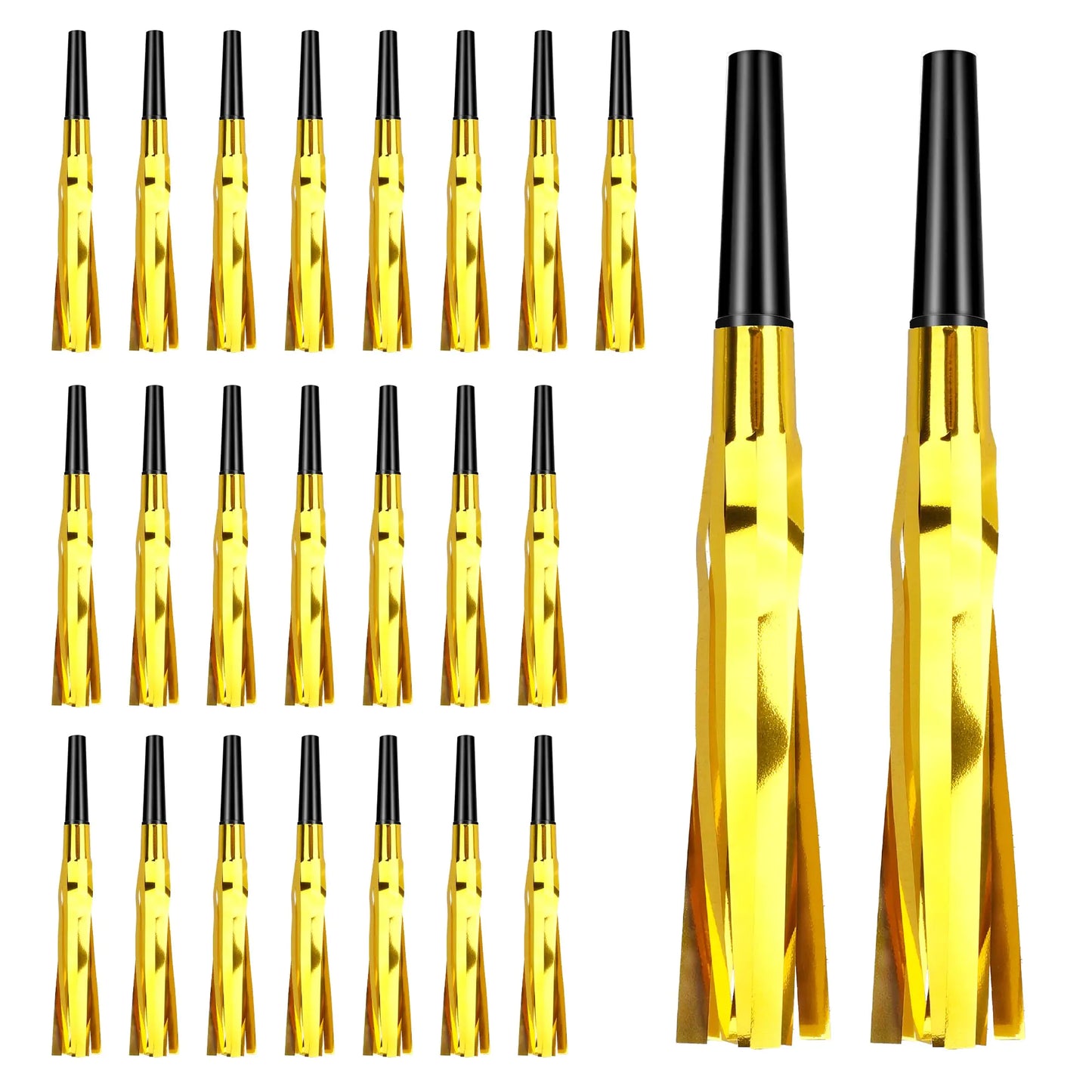 24 PCS Gold Noise Makers