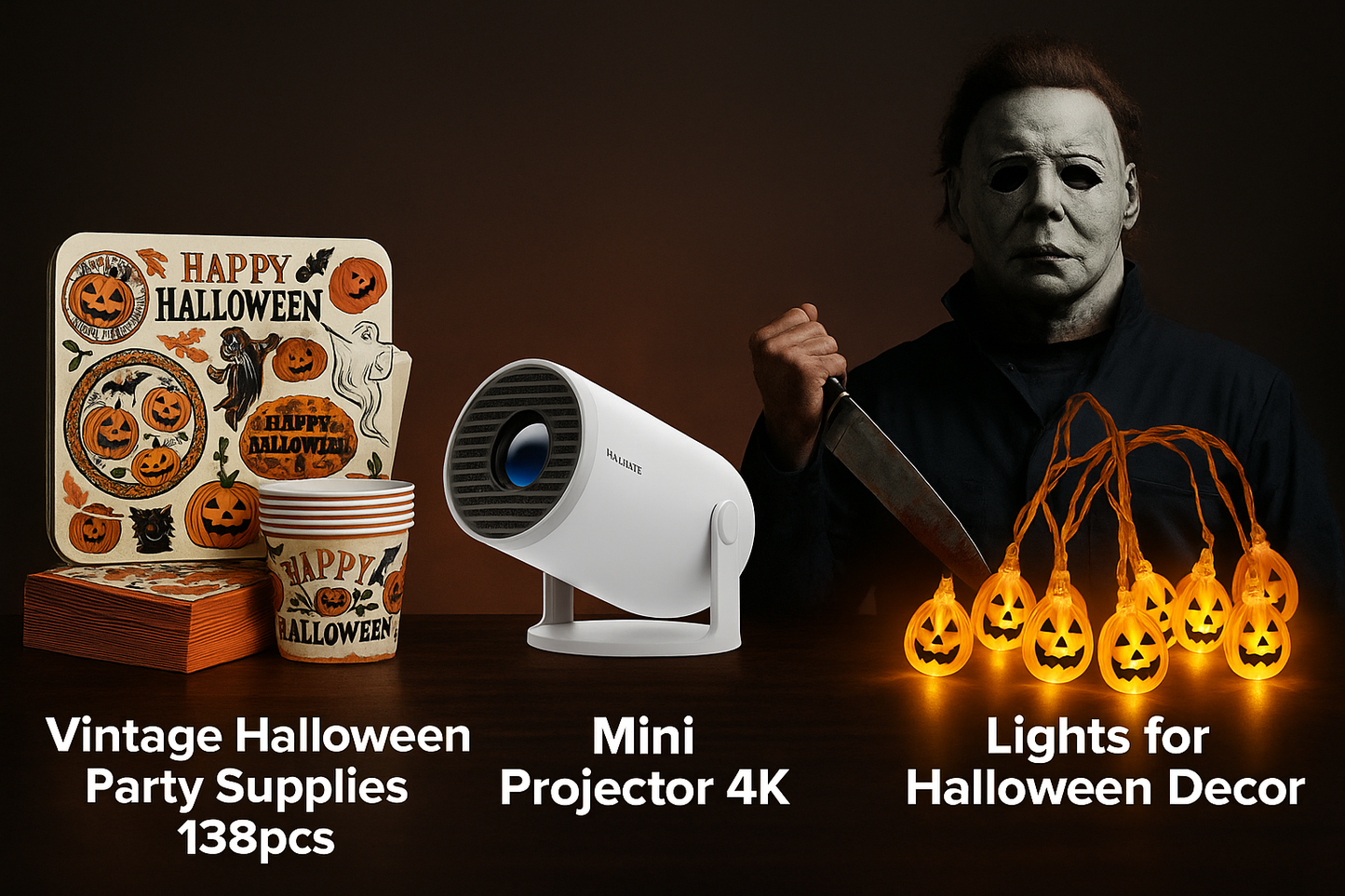Halloween Horror Movie Night Party Bundle
