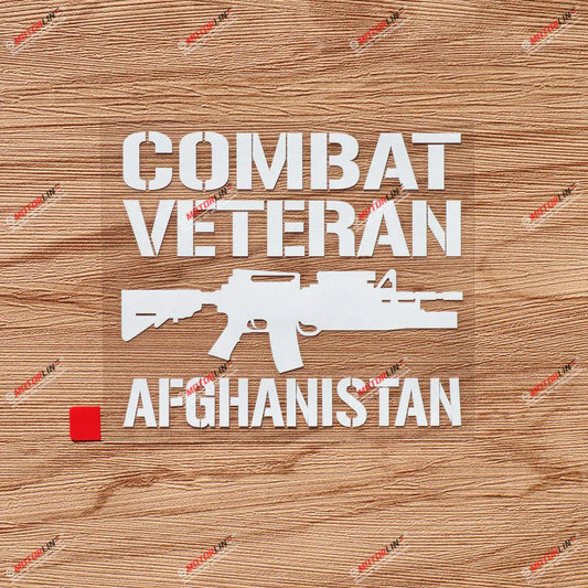Afghanistan Combat Veteran Decal Vinyl Sticker